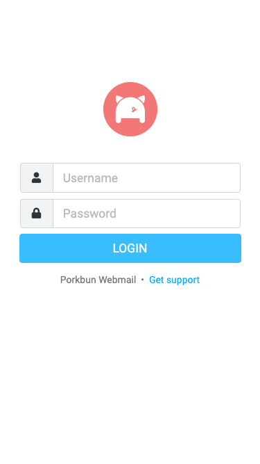 mobile version of webmail login